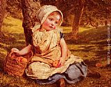 Sophie Gengembre Anderson Windfalls painting